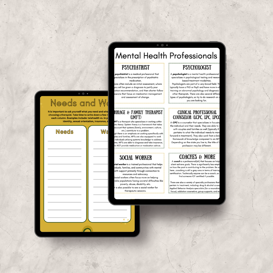 The Explorer- Helping You Find A Therapist
