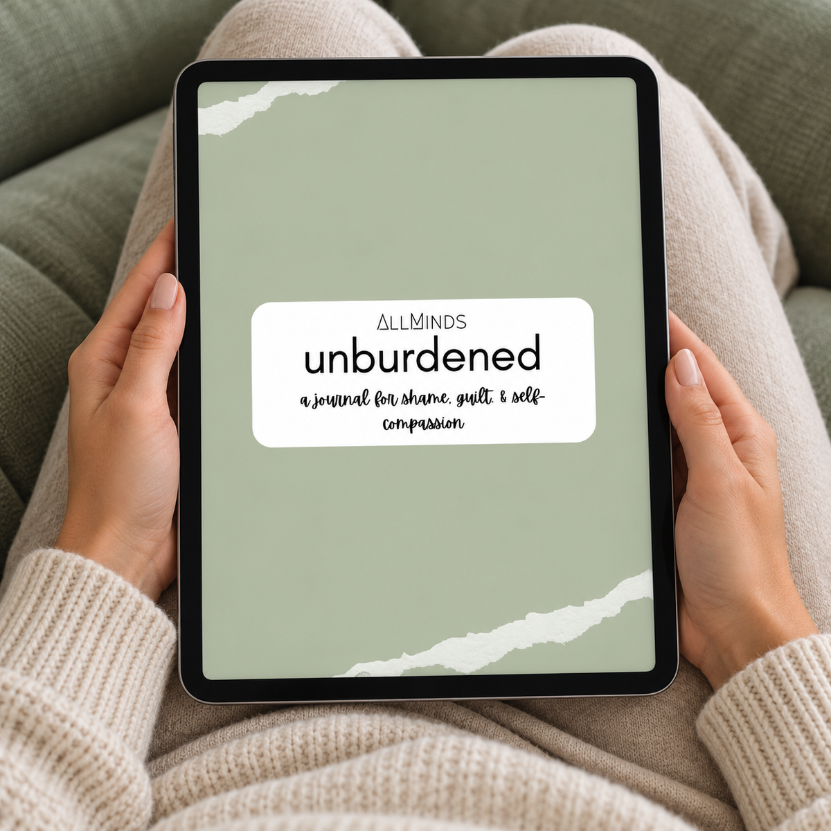 Unburdened: A Journal for Shame, Guilt, & Self-Compassion